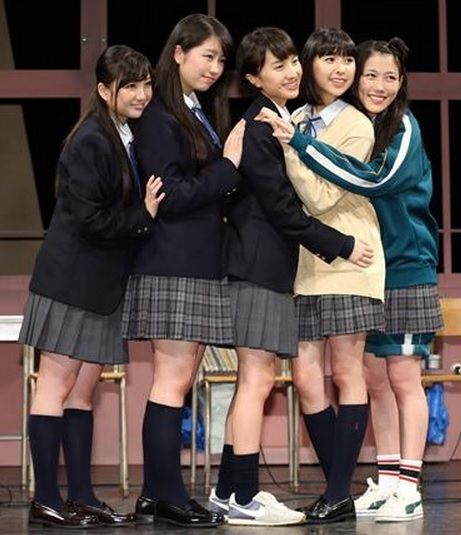 ももいろクローバーZほか出演 舞台「幕が上がる」大千秋楽