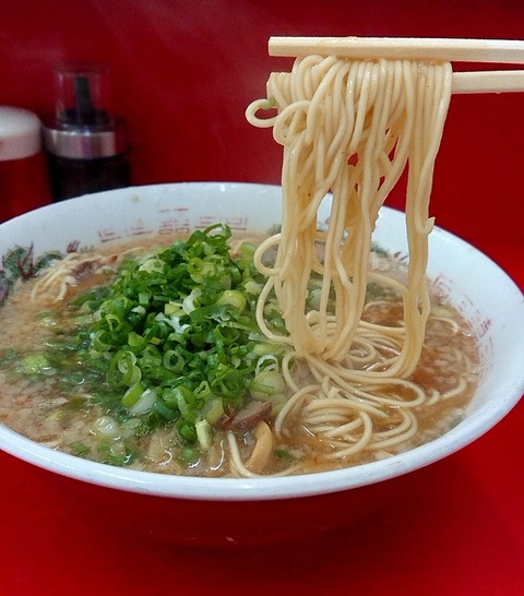ラーメン(大)硬麺+ネギ多目②