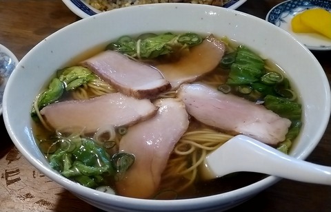 叉焼麺①