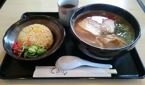 和歌山ラーメン+半炒飯セット