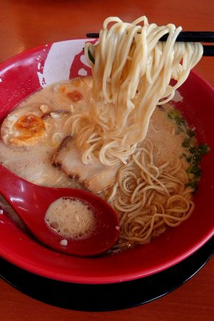 とろ~り半熟煮玉子 牛じゃんラーメン②