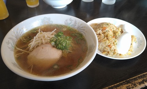 炒飯(小)+らーめん