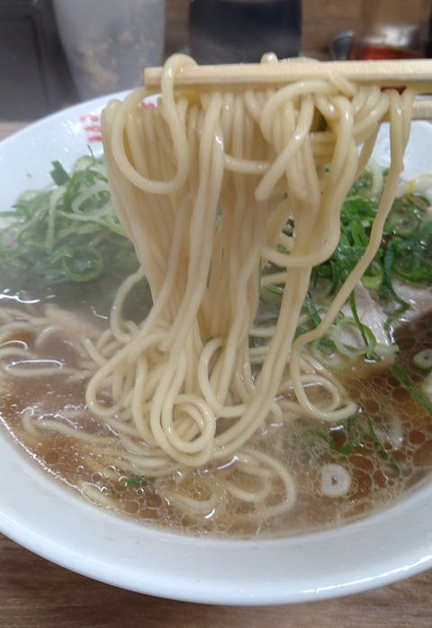 ミスターラーメン(並)硬麺+ネギ多目