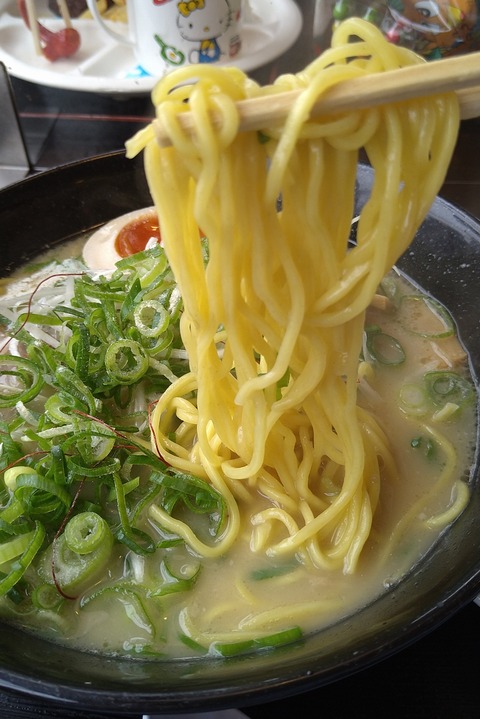 鶏そば 硬麺+ネギ多目