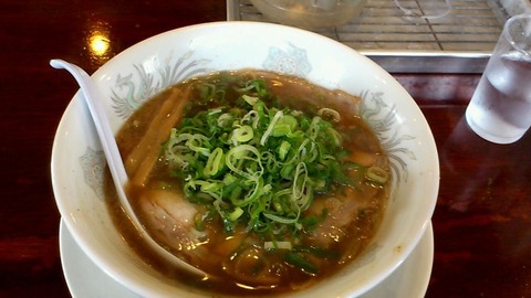 スペシャル(並)ネギ増し麺硬