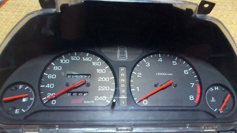 STI240kmメーター①