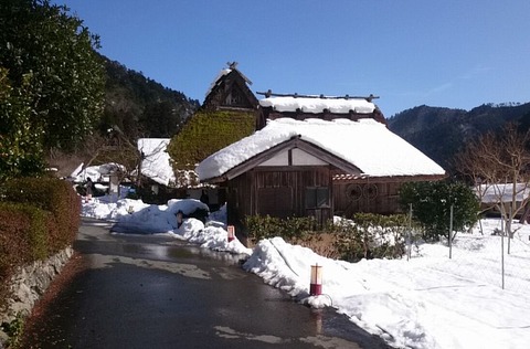 かやぶきの里③