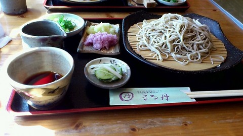 辛味大根ざる蕎麦