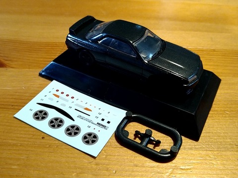 SKYLINE GT-R R32 NISSAN COLLECTION ブラックパールメタリック