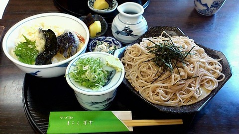 天丼定食 ざる