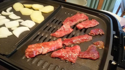 木曽精肉店の亀岡牛味付焼肉