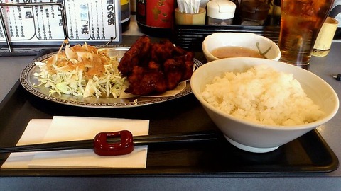 唐揚げ定食