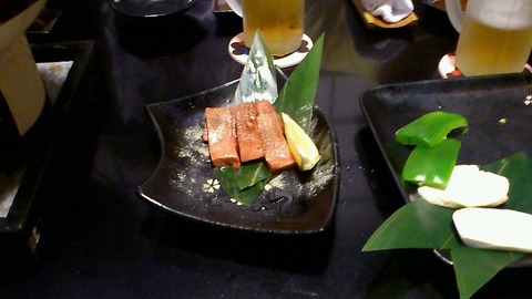 厚切りタン