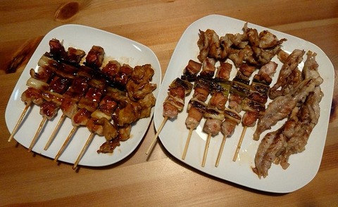 焼鳥焼いてみました
