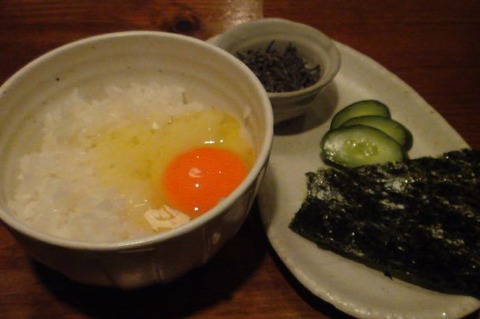 宝屋玉子かけご飯