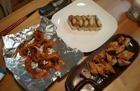 本日の晩ご飯