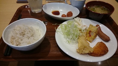 朝飯