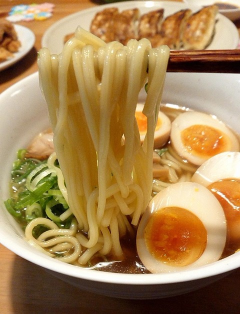 お家でラーメン②