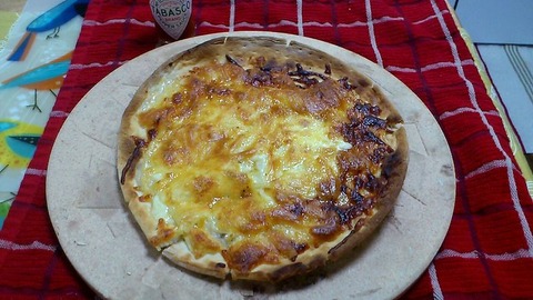 モッツァレラ・ゴーダ・チェダーのPizza①