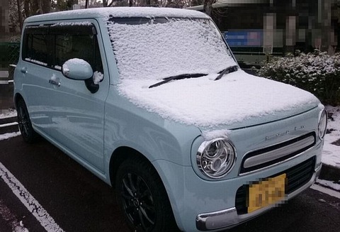 初雪①