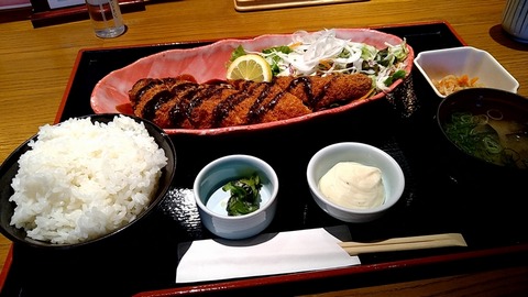 大きな白身魚フライ御膳