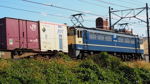 13:57 5087レ EF652101 新鶴見②