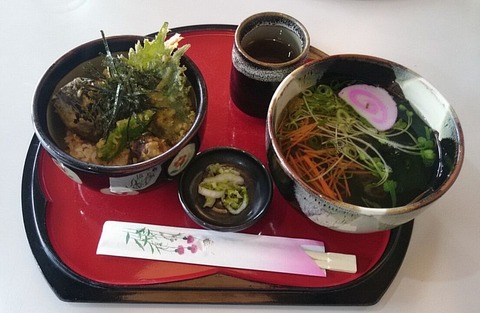 天ぷら丼セット