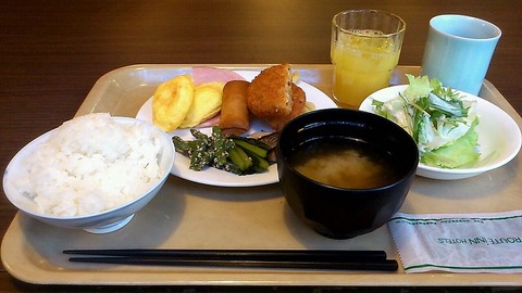 花茶屋朝食バイキング2