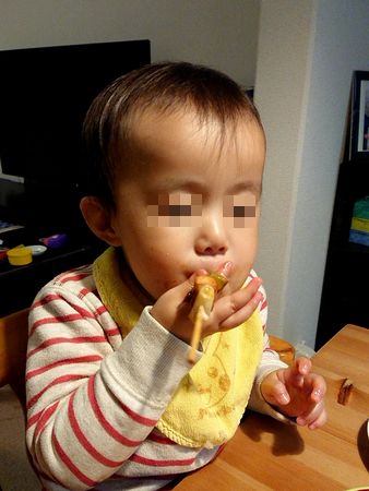 ねぎまに喰らい付く