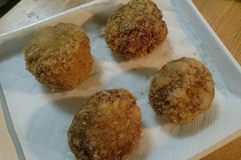 味玉のスコッチエッグ③