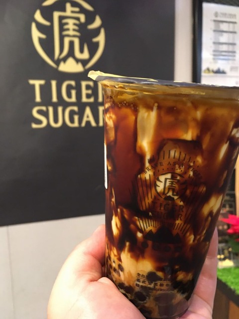 TIGER SUGARのタピオカ