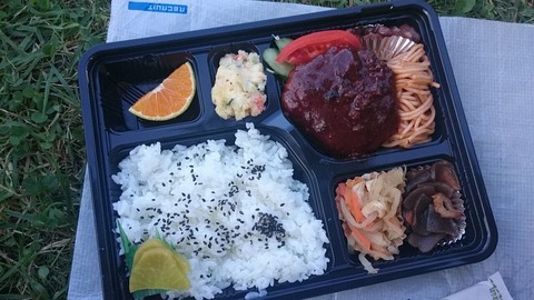 八田農園 亀岡牛ハンバーグ弁当②