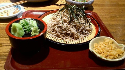 酒彩 三天参 〆の蕎麦