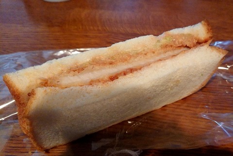 ロースカツサンドＷソース