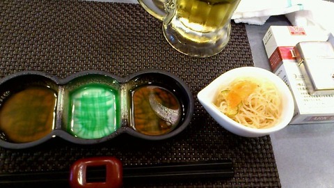 つき出しとタレ1