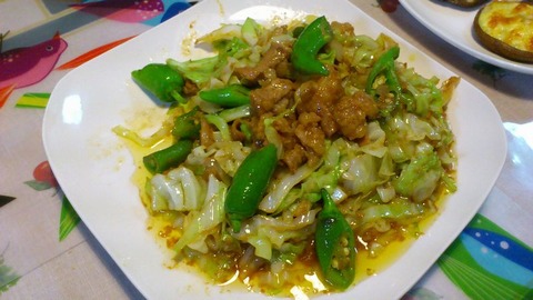 飛騨牛ホルモン炒め