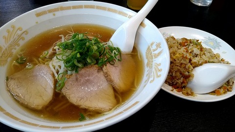 焼豚ラーメン+やきめし小
