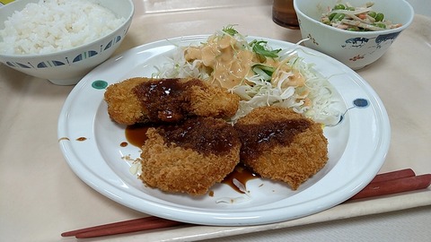 ササミしそ巻きフライとチキンカツ