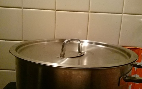 鍋蓋が・・・
