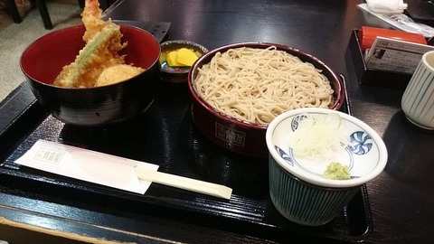 ミニ天丼せっと