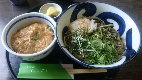 田舎蕎麦定食