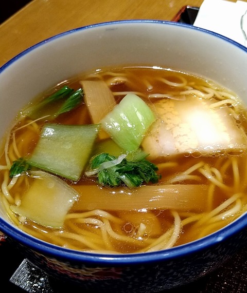 醤油ラーメン①
