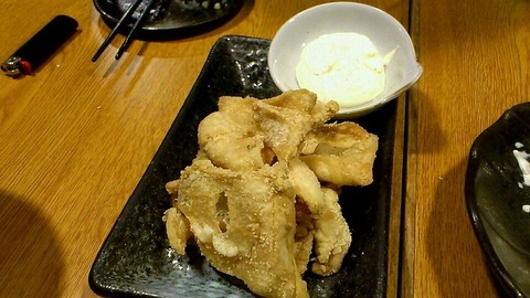 鶏皮タルタル