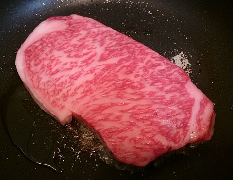 亀岡牛サーロインステーキ③