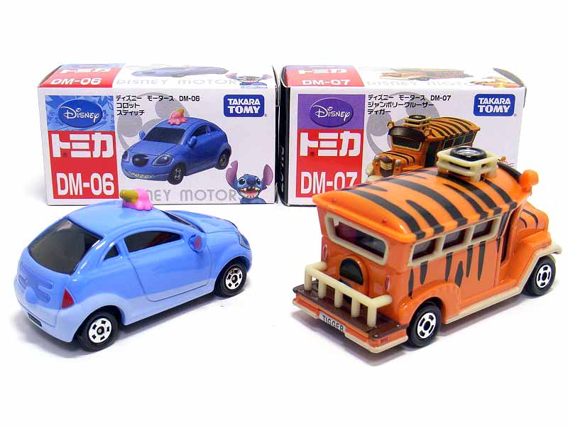 第112回今日のトミカ 『ディズニーモータース DM-06/DM-07』 : [限