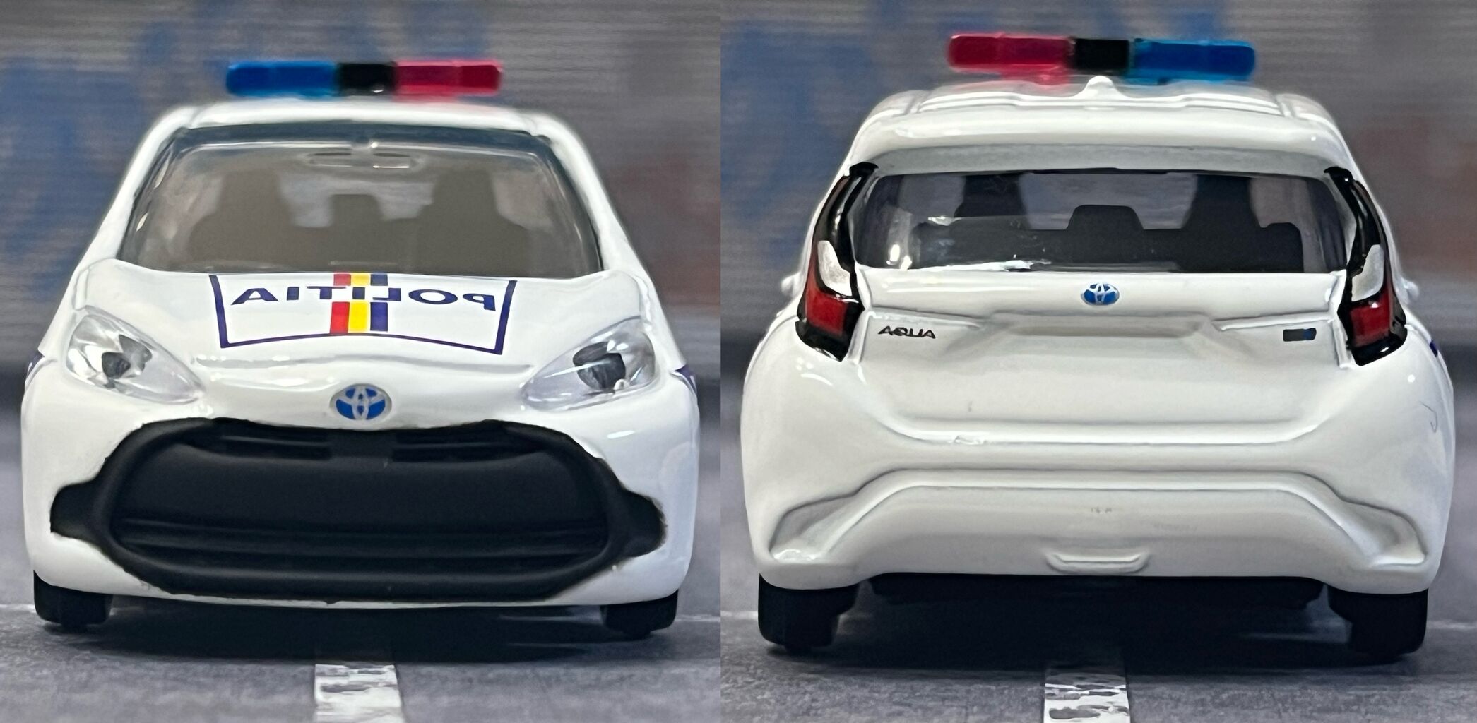 AEON NO.80 トヨタ アクア ルーマニア警察デザイン仕様・・・第791回