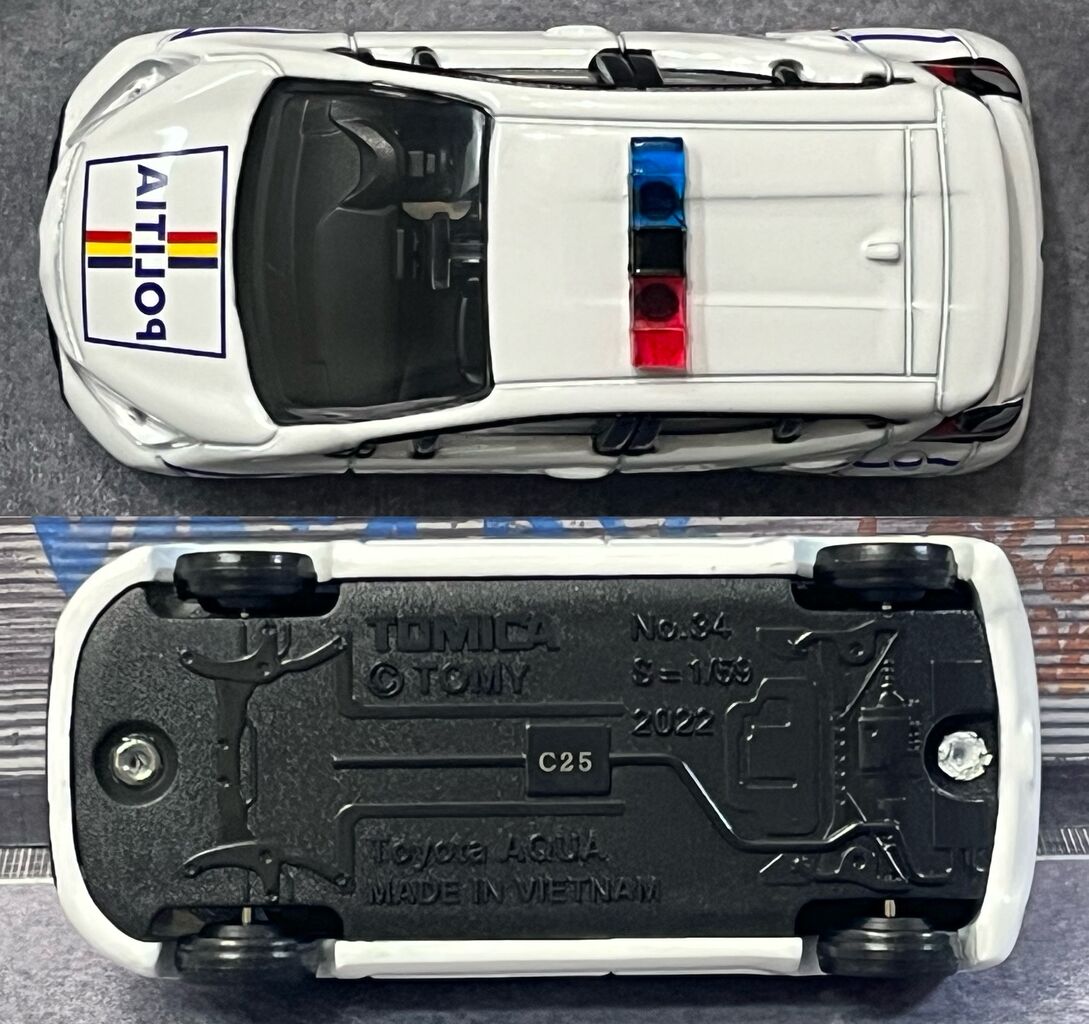 AEON NO.80 トヨタ アクア ルーマニア警察デザイン仕様・・・第791回