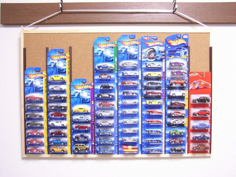 ホットウィール　hotwheels　ディスプレイ用　ハンガーフック ホットウィール ハンガー 7台掛 10本セット hotwheel