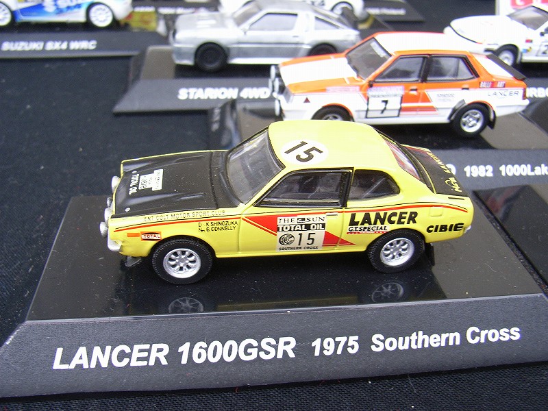 ラリーカー コレクション SS.16 FORD＋SS.17 三菱（全11点） ラリーカー コレクション SS.16 FORD＋SS.17 三菱（全11点）