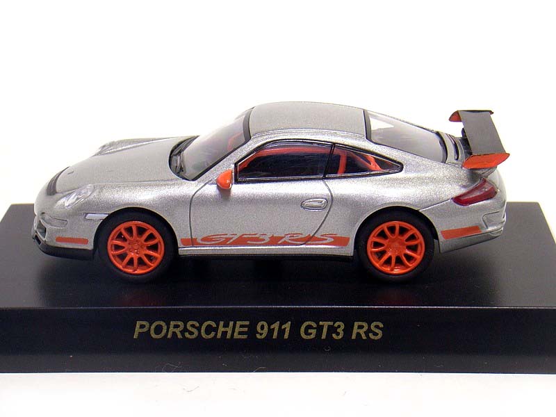 KYOSHO/京商 Porsche 911 GT3 RS Silver x Orange【Secret】 : [限